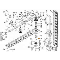 Ząb agregatu KVERNELAND 46010150 Quick-Fit MA46010150 