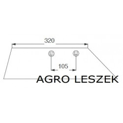 Lemken lemiesz WG100P   3351958